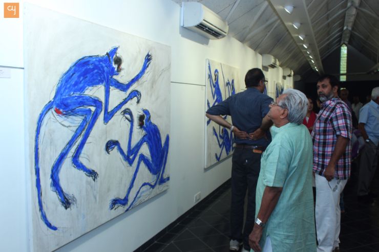 Amit Ambalal, Monkeys of blue god, The Gallery