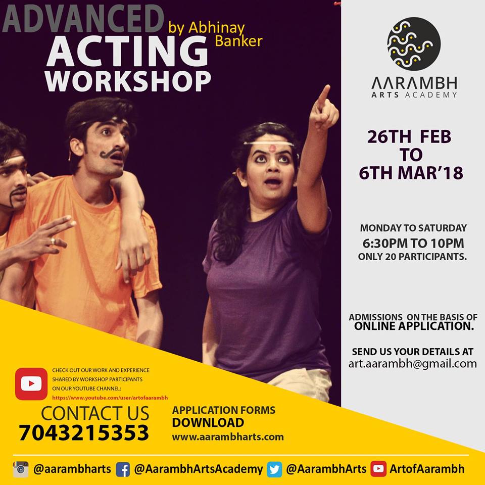 Advanced Acting Workshop