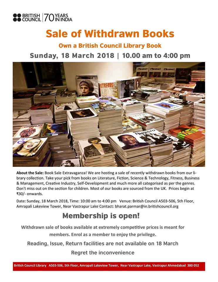 742px x 960px - Sale of Withdrawn Books - Own a British Council Library Book