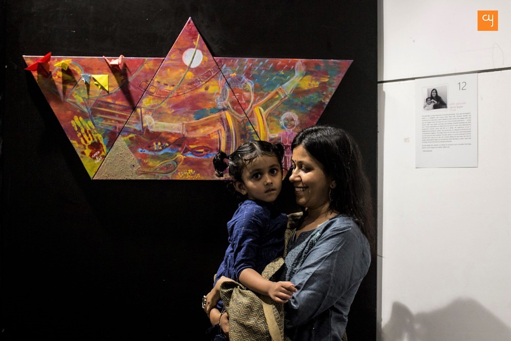 1-artist-palak-gajrawala-with-her-daughter-navya-gajrawala