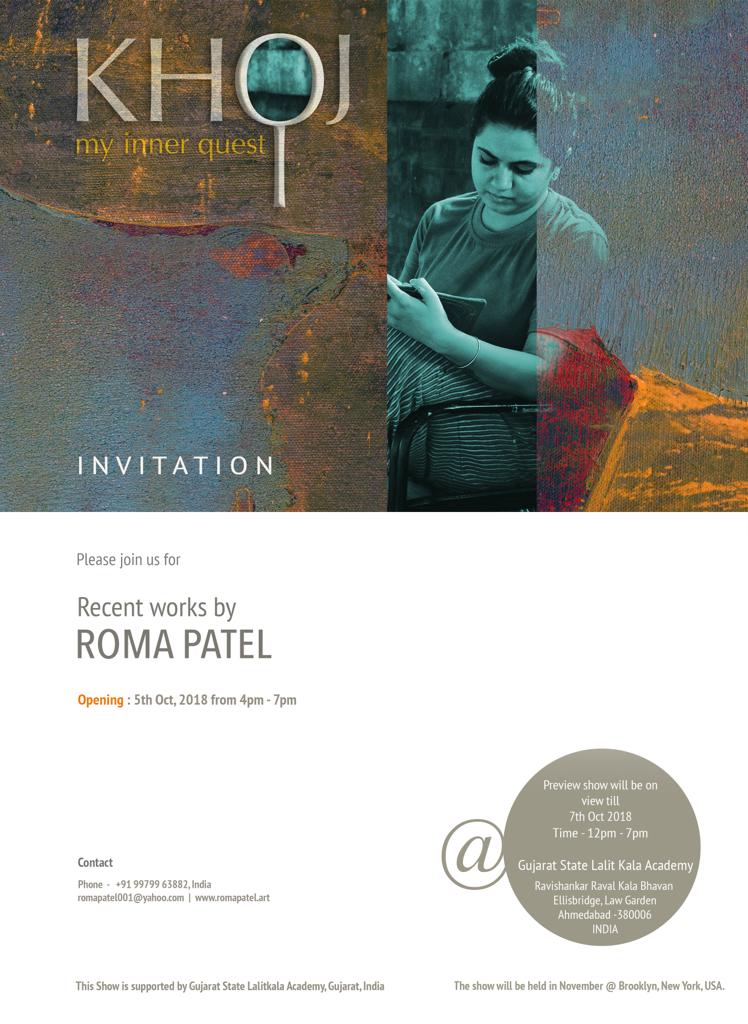 KHOJ my inner quest Art Show by Roma Patel