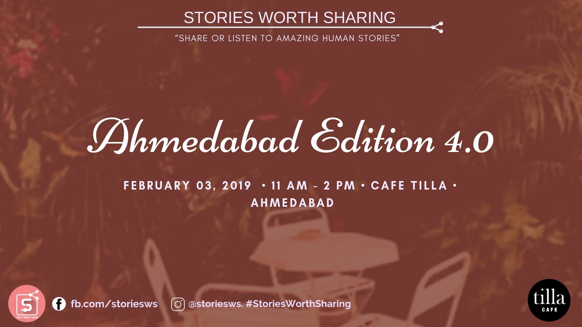 Ahmedabad 4 0 Storytelling Meet Up By Sws