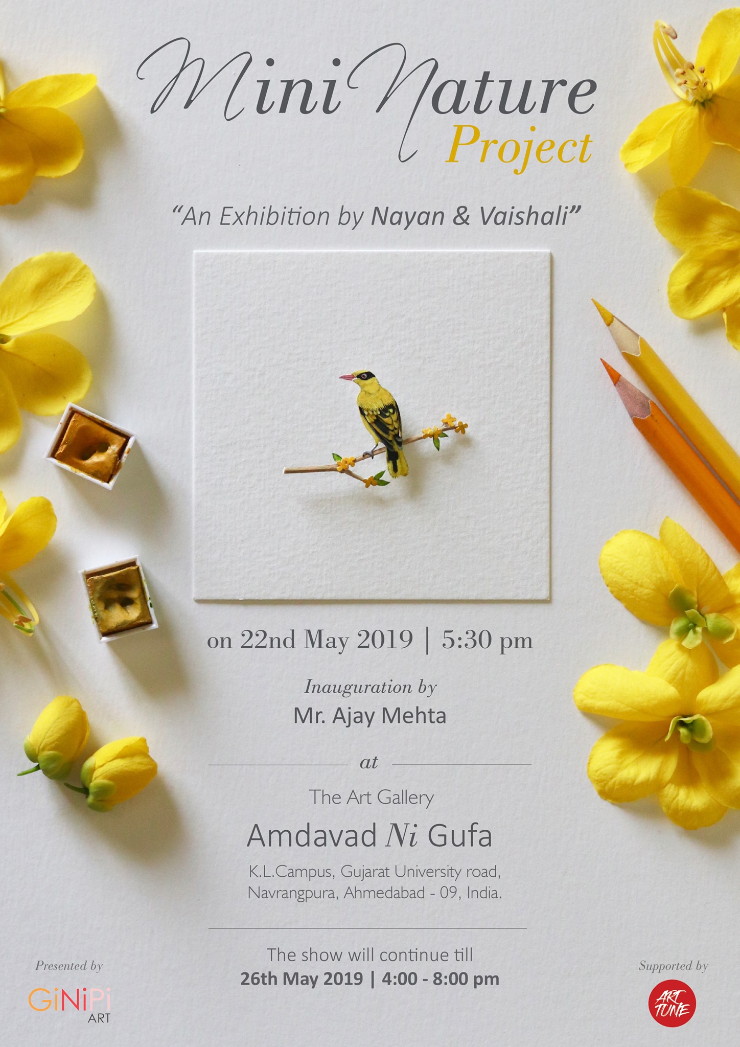 Mini Nature Project an exhibition by Nayan & Vaishali