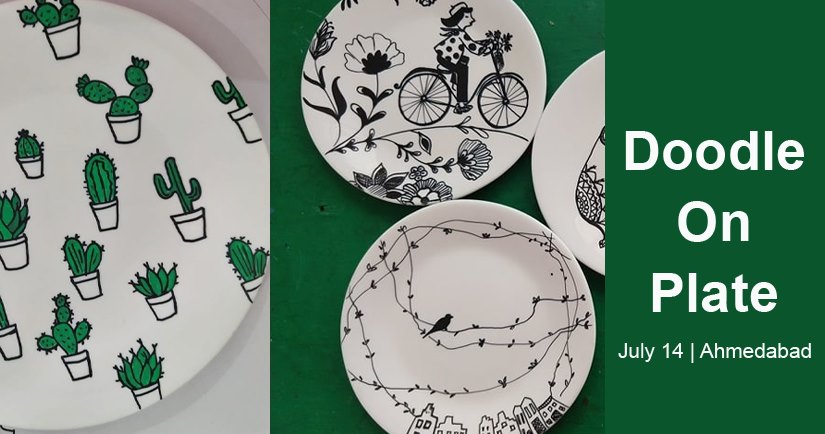 Doodle On Plate Ph Designs Ahmedabad