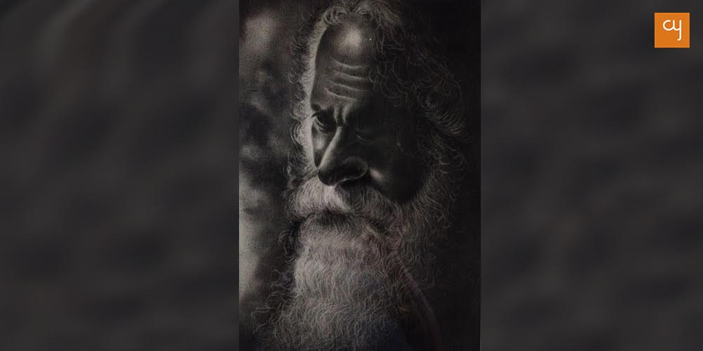 rabindranath-tagore-charcoal-by-siddharthas-father