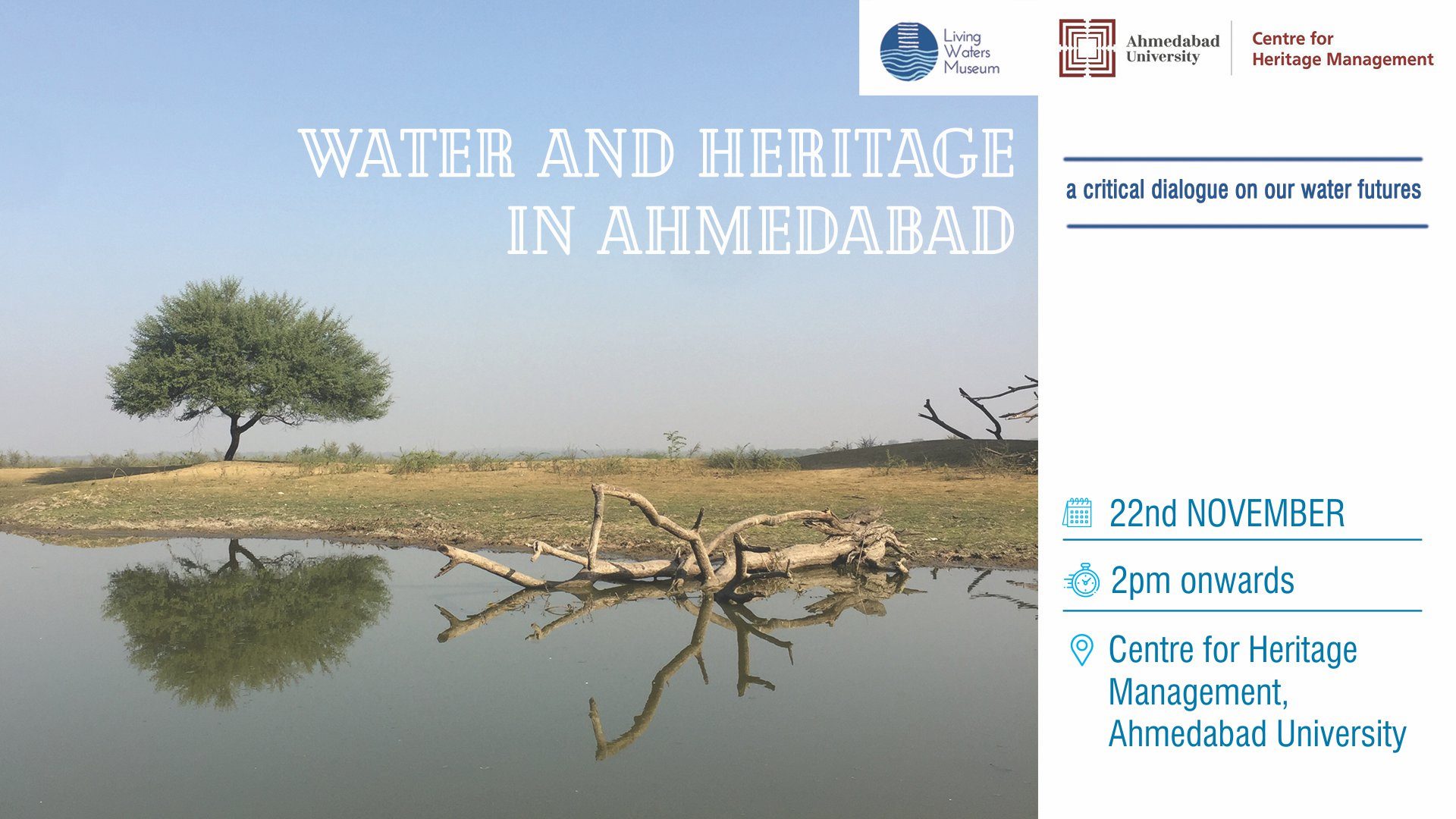 Critical dialogue : from "Water Heritage to Water Futures" - Creative Yatra