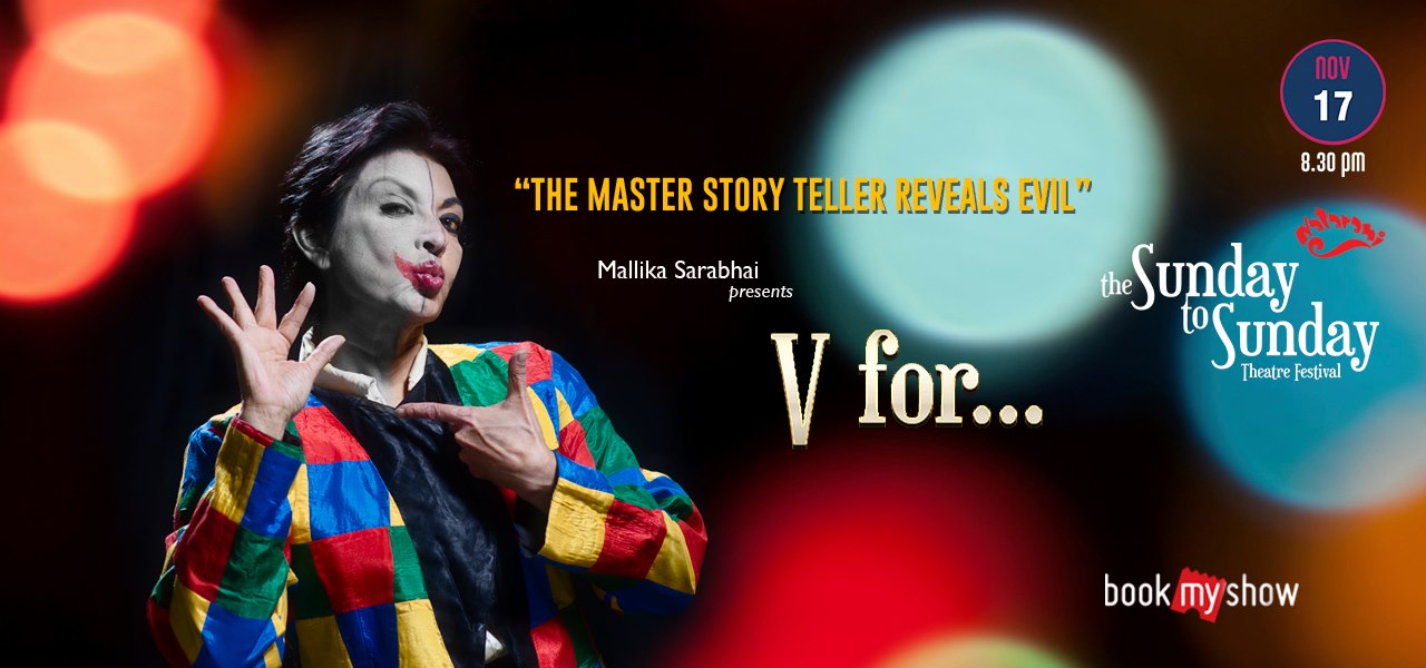 Shital Thakor Sex Video - The Master Storyteller Reveals Evil - V for - Creative Yatra