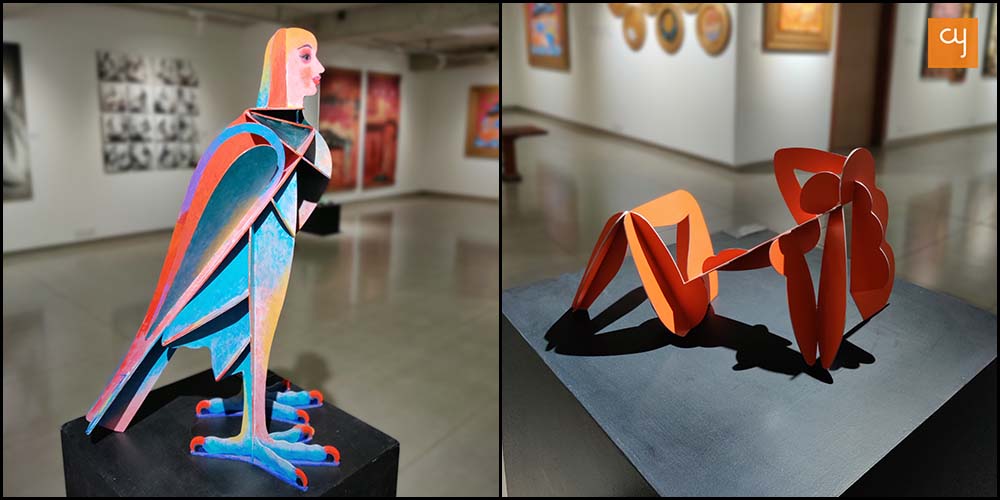 Group show of paintings and sculptures at Archer art centre