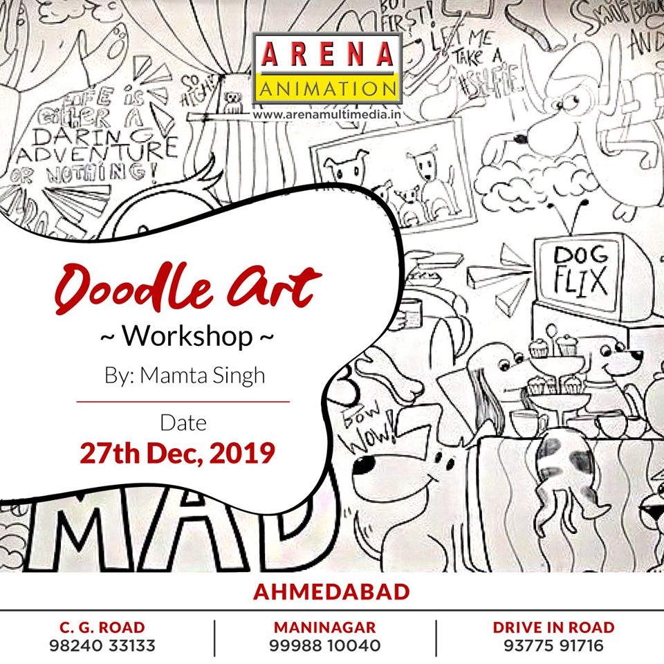 Arena Presents To You Doodle Art Workshop Creative Yatra