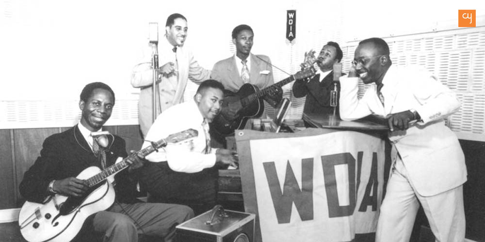 The singers at WDIA
