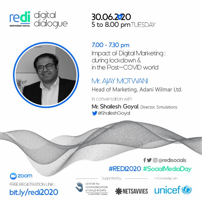 Ajay Motwani - ReDi Digital Dialogue – Social Media Day 2020