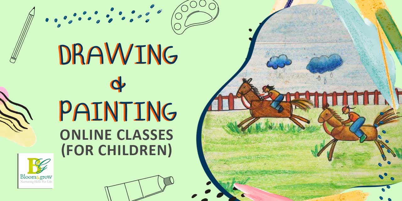 Art Classes Banner Vector Illustration Girl And Boys Drawing Painting  Sketching On With Equipment Education Enjoyment Concept Pencils Watercolor  Crayons Creative People Stock Illustration - Download Image Now - iStock