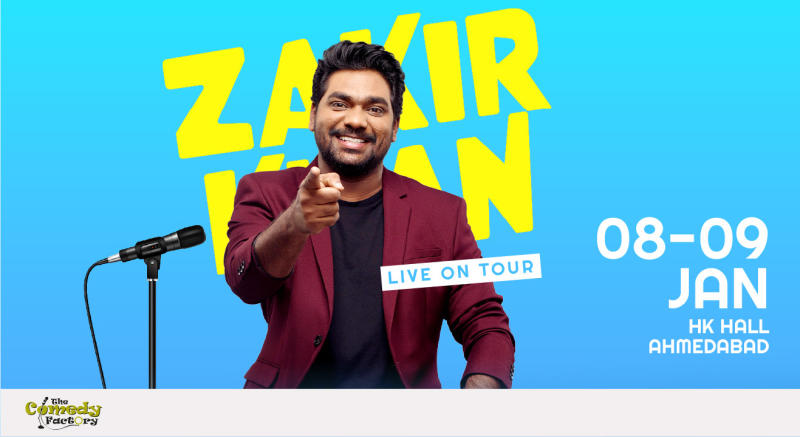 Zakir Khan - Live on Tour Ahmedabad