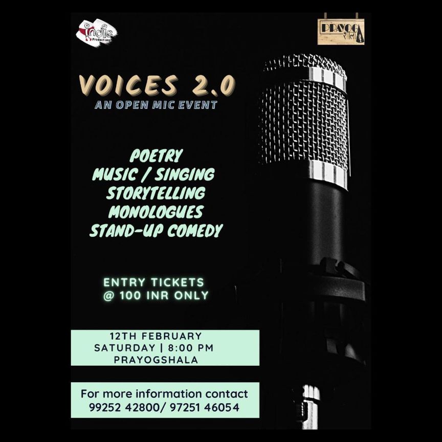 Voices 2.0 - Open Mic Event