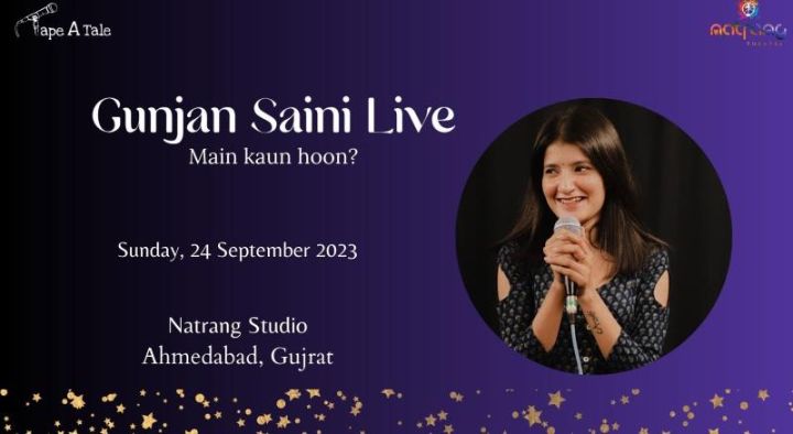 Gunjan Saini LIVE - Main Kaun Hoon? - Creative Yatra